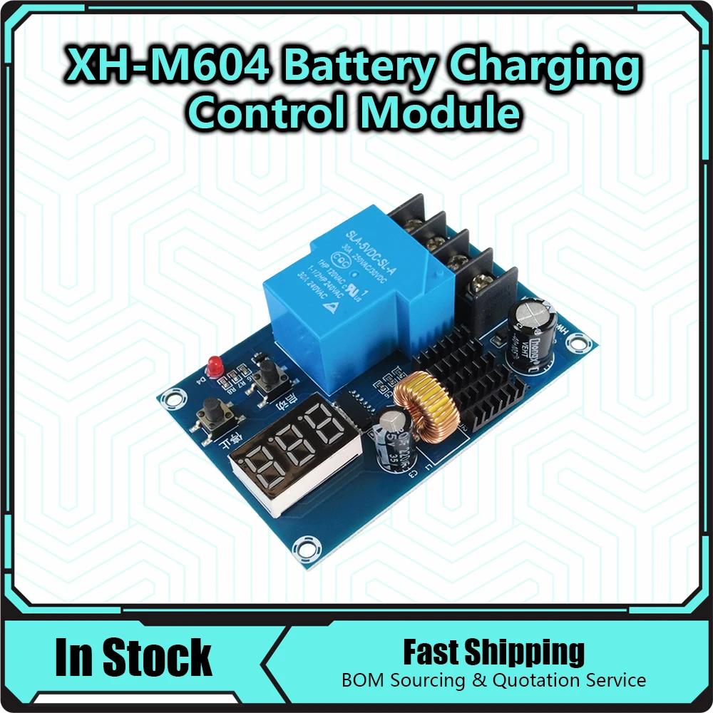 XH-M604 Battery Lithium Battery Charge Control Module Battery Charge Control Protection Switch 6-60V