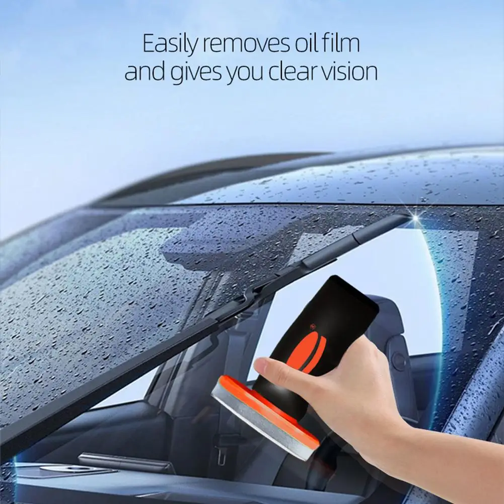 100g Car Glass Oil Film Remover Paste Auto Windshield Water Spot Stain Removal Window Polish Cleaner Waterproof Car Clean Paste