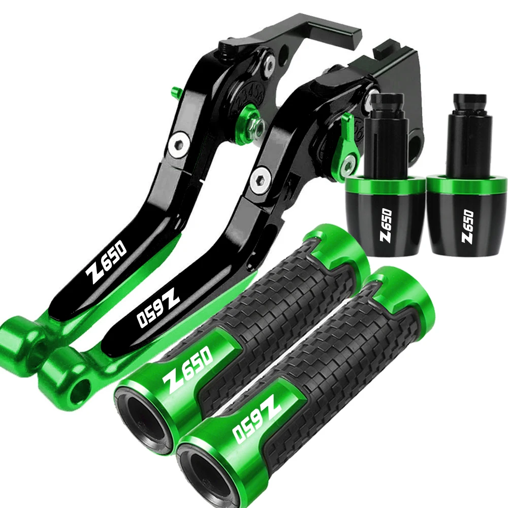 Per Kawasaki Accessori Z650 Z 650 Z-650 2016-2020 2021 2022 2023 2024 Moto 2025 Freno Leve di Frizione Maniglia bar manopole end