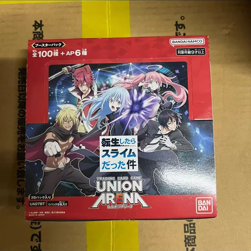 

Оригинальный Bandai That Time I Got Reincarnated as a Slime Card UNION ARENA UA07BT, японская версия, оригинальные коллекционные карты аниме