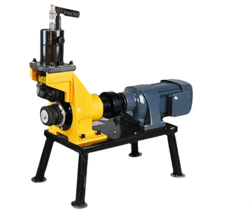 Fire Pipe Roller Grooving Machine Pipe Cutting Machine Three-Piece Hydraulic Cutting Electric Automatic Galvanized Pipe Groove