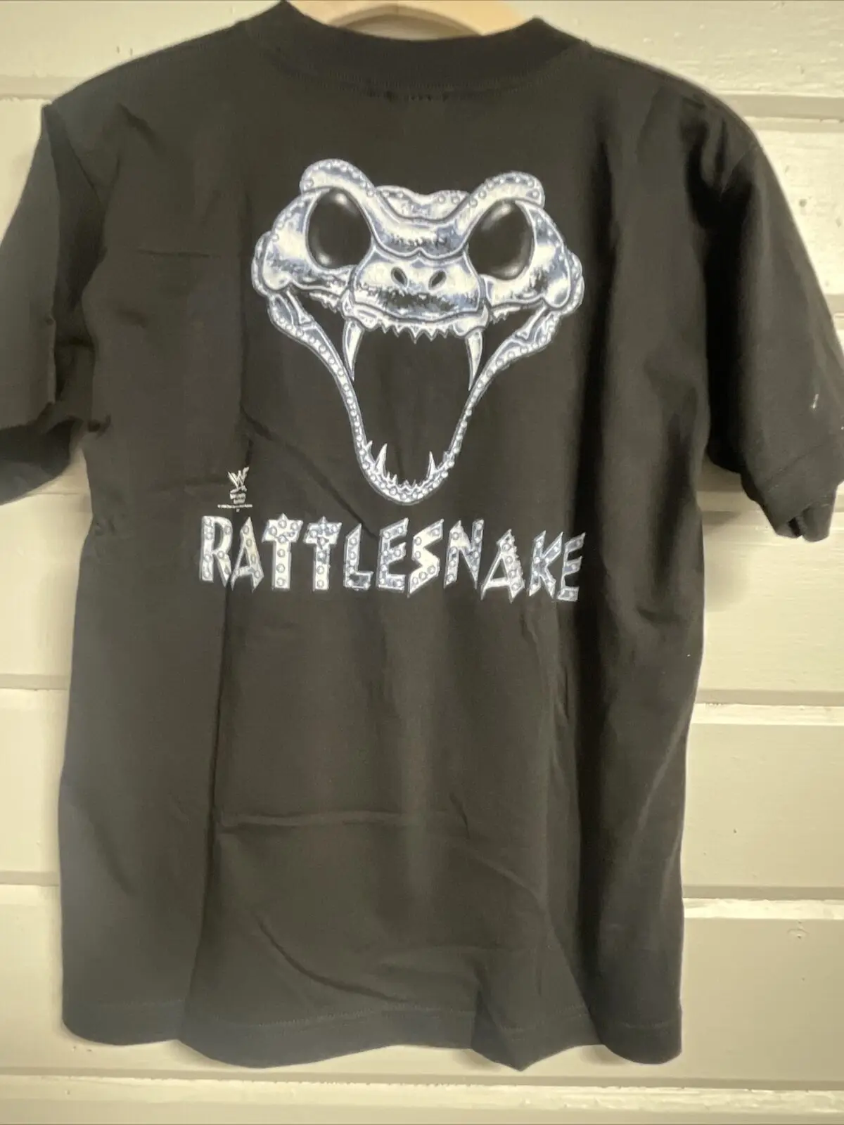 AAA ярлык ФФК 1998 погремушка Остин 3:16 футболка Размер Молодежный большой