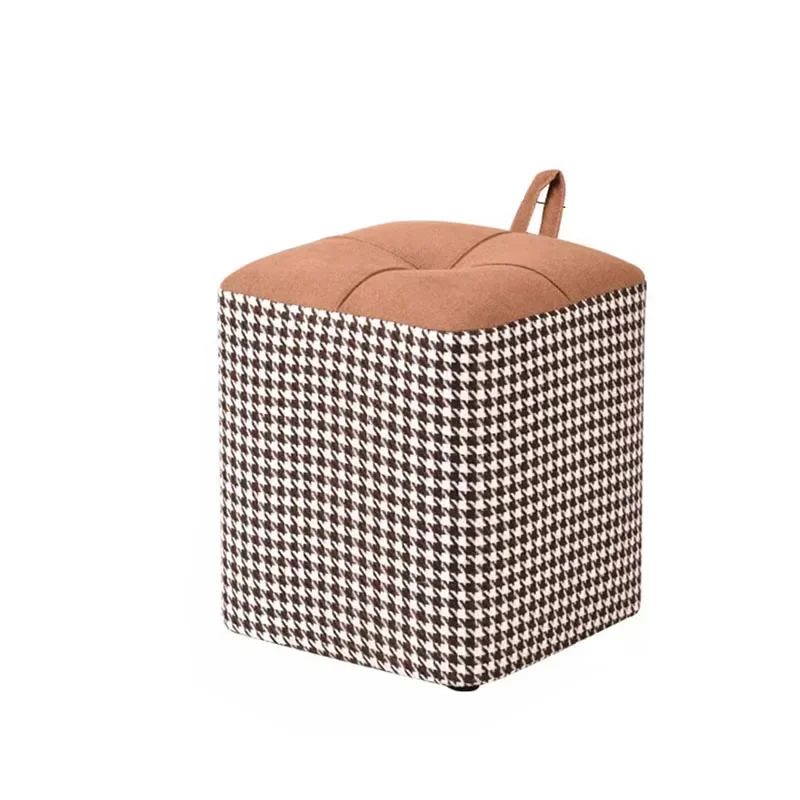 

Creative Minimalist Foot Stool Portable Mobile Wooden Design Step Stools Modern Hallway