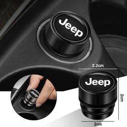 METAL Car Lighter Plug Cover Car Vehicles Cigarette Lighter Covers DustProof Cap For Jeep Renegade Wrangler Cherokee Compass JK