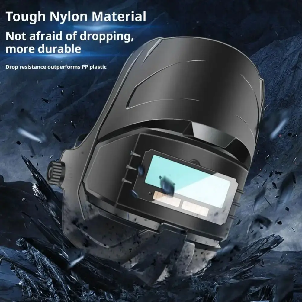 Flip Up Goggles Color Auto Darkening Welding Helmet 0.01ms True Color Lens Integrated Full-Face Protection Welding Shield