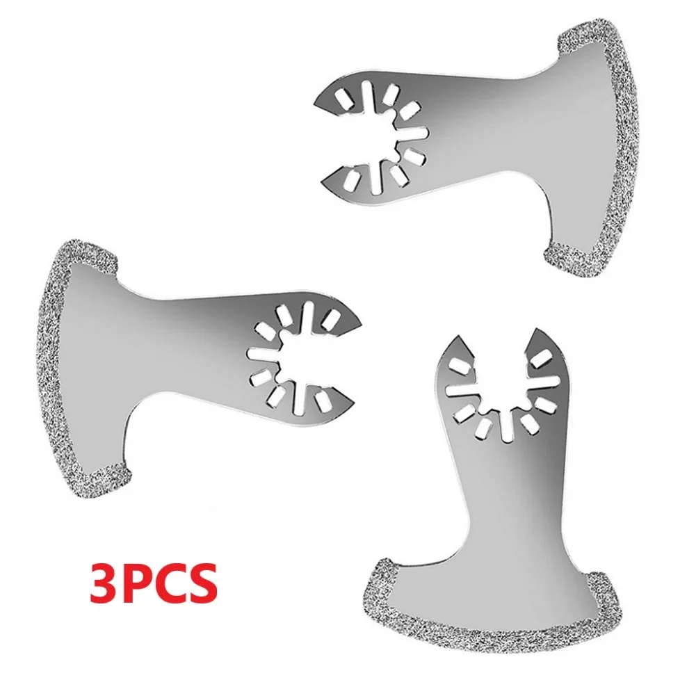 精密切断用鋸刃,振動工具,柔らかいタイルの切断,ダイヤモンドの除去,欠陥のあるタイルのグラウトの除去,3個