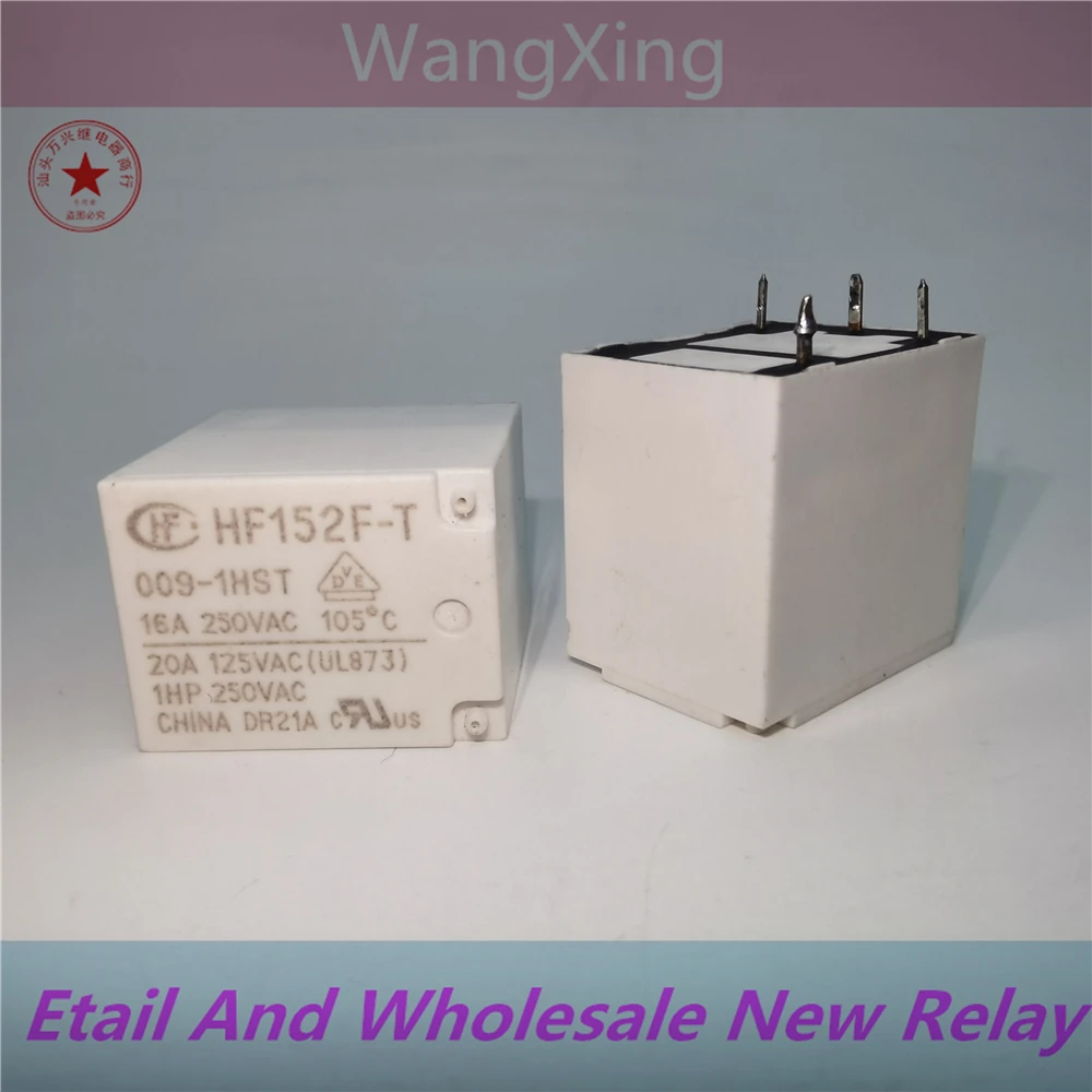 HF152F-T 009-1HST 005-1HST 012-1HST 024-1HST Electromagnetic Power Relay 4 Pins