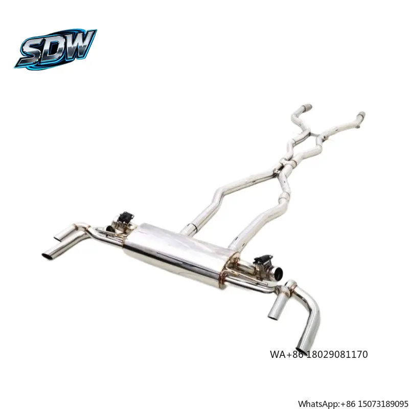-GLS GL500/GL550/GLS500/GLS550/GL63/GLS63 Exhaust system Stainless Steel Muffler Valved Catback