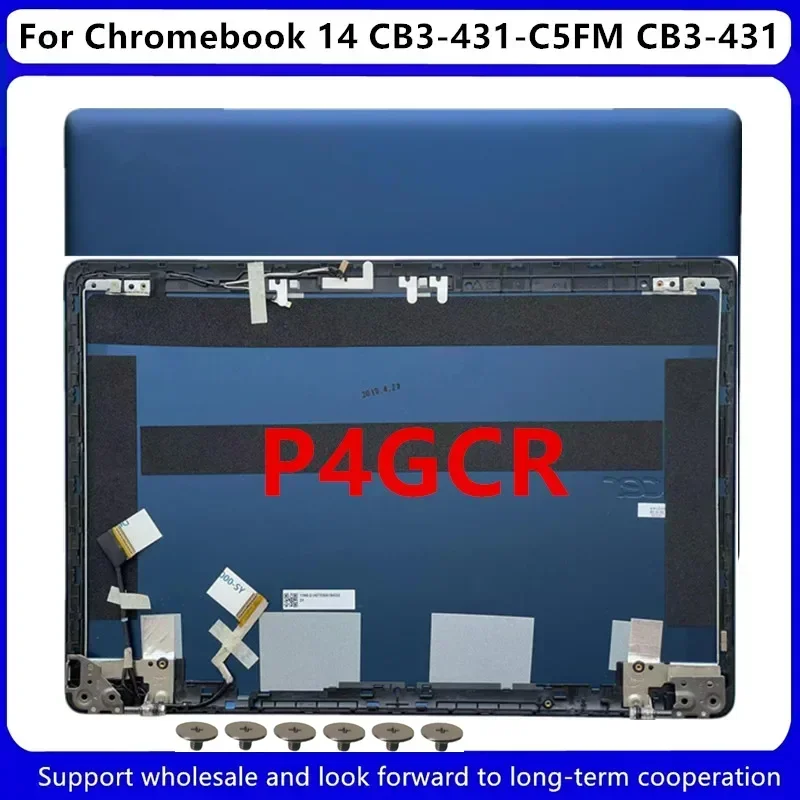 New For Acer Chromebook 14 CB3-431-C5FM CB3-431 P4GCR LCD Back Cover laptop