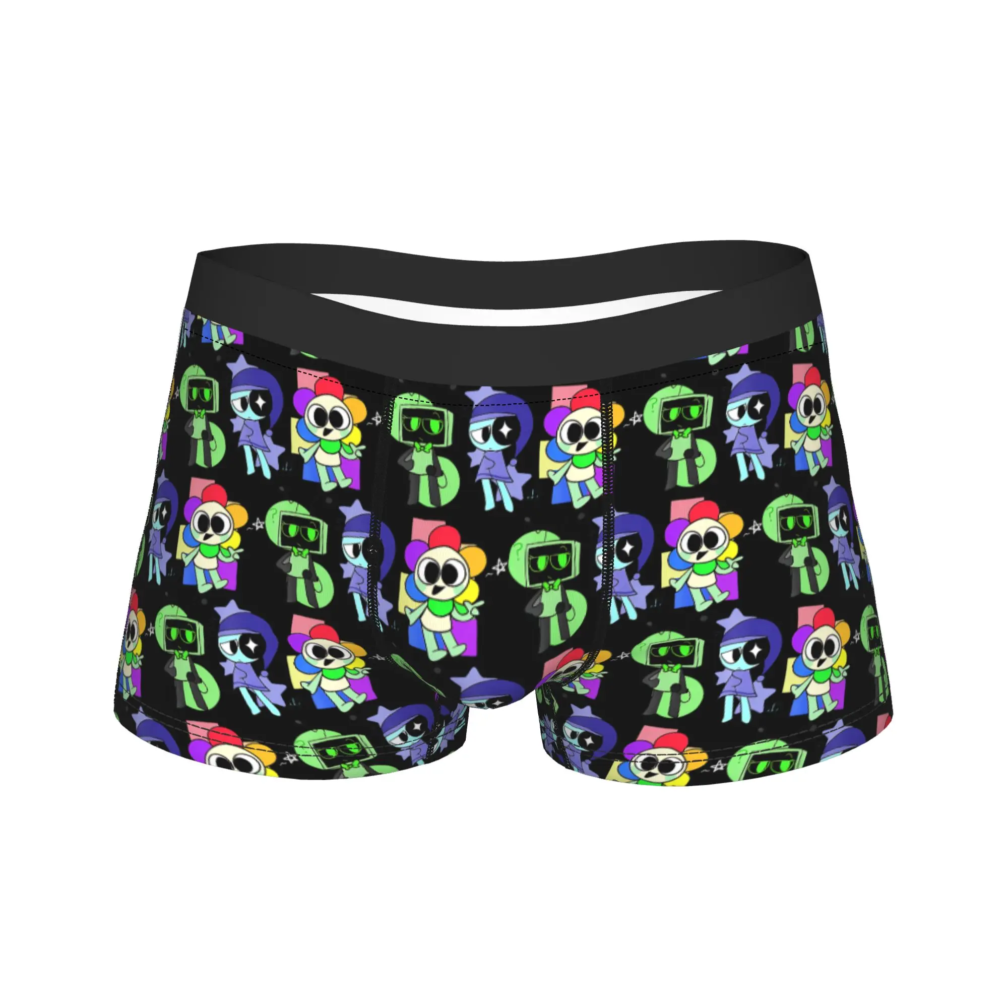 

Dandys World Characters Funny Men's Underwear Boxer Briefs Shorts Panties Humor Breathable Underpants for Homme S-XXL