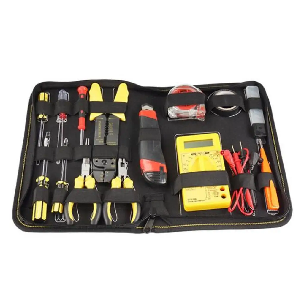 

11-дюймовые многофункциональные сумки для инструментов для электриков и плотников с ручкой