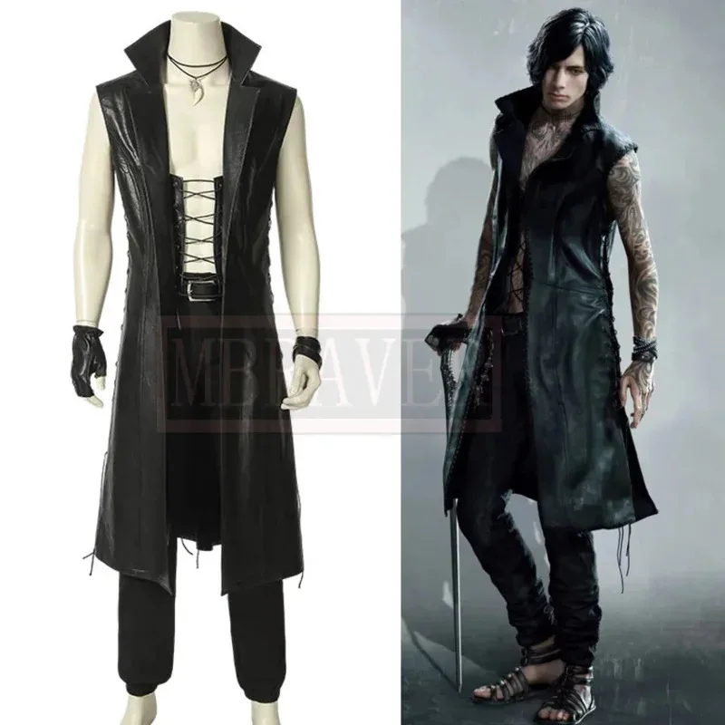 

DMC5 Vitale Косплей Cos Косплей Костюм Хэллоуин Униформа Наряд на заказ Любой размер