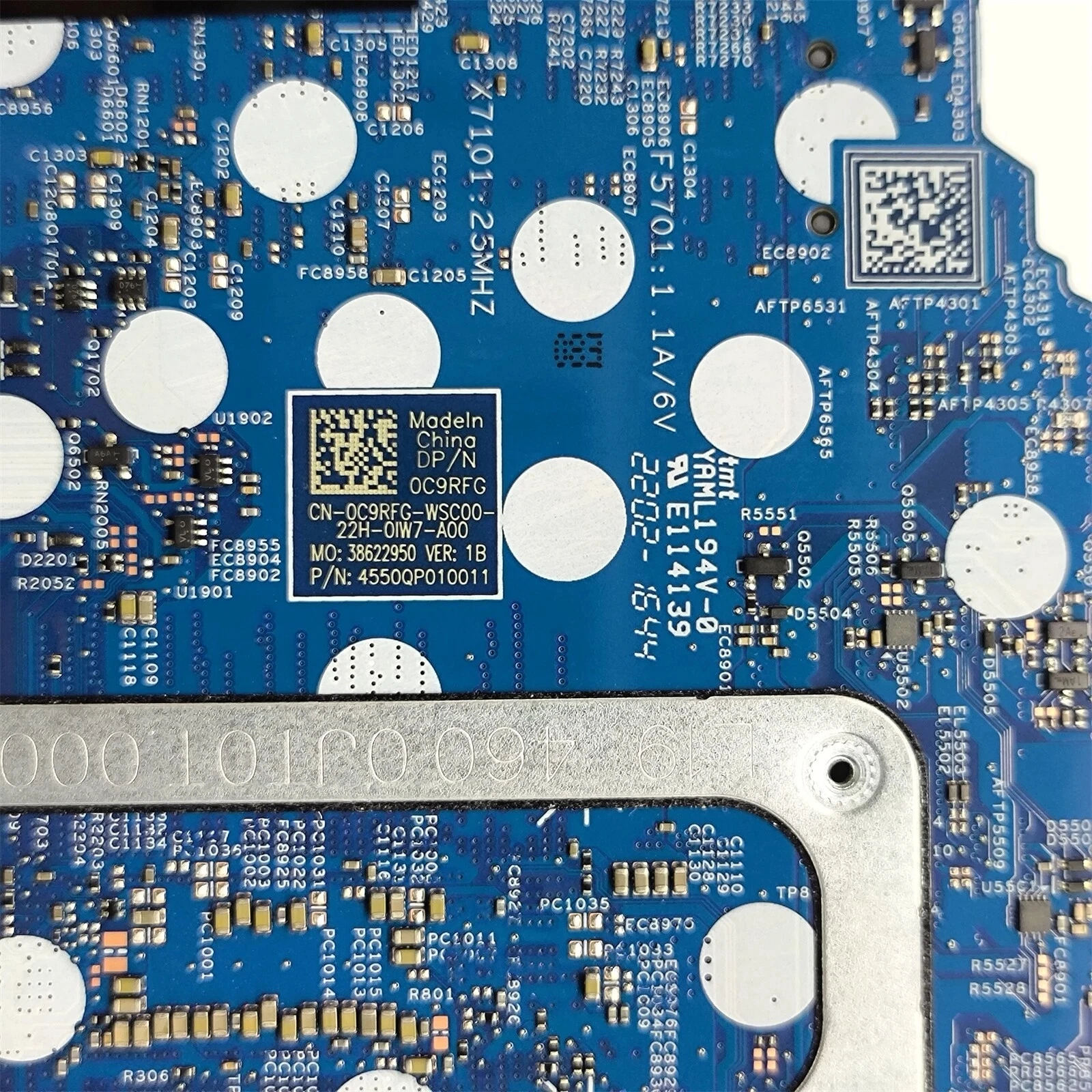 

002F3R For Latitude 3420 3520 Motherboard 213047-1 Cybory-L15 TGL i7-1165G7