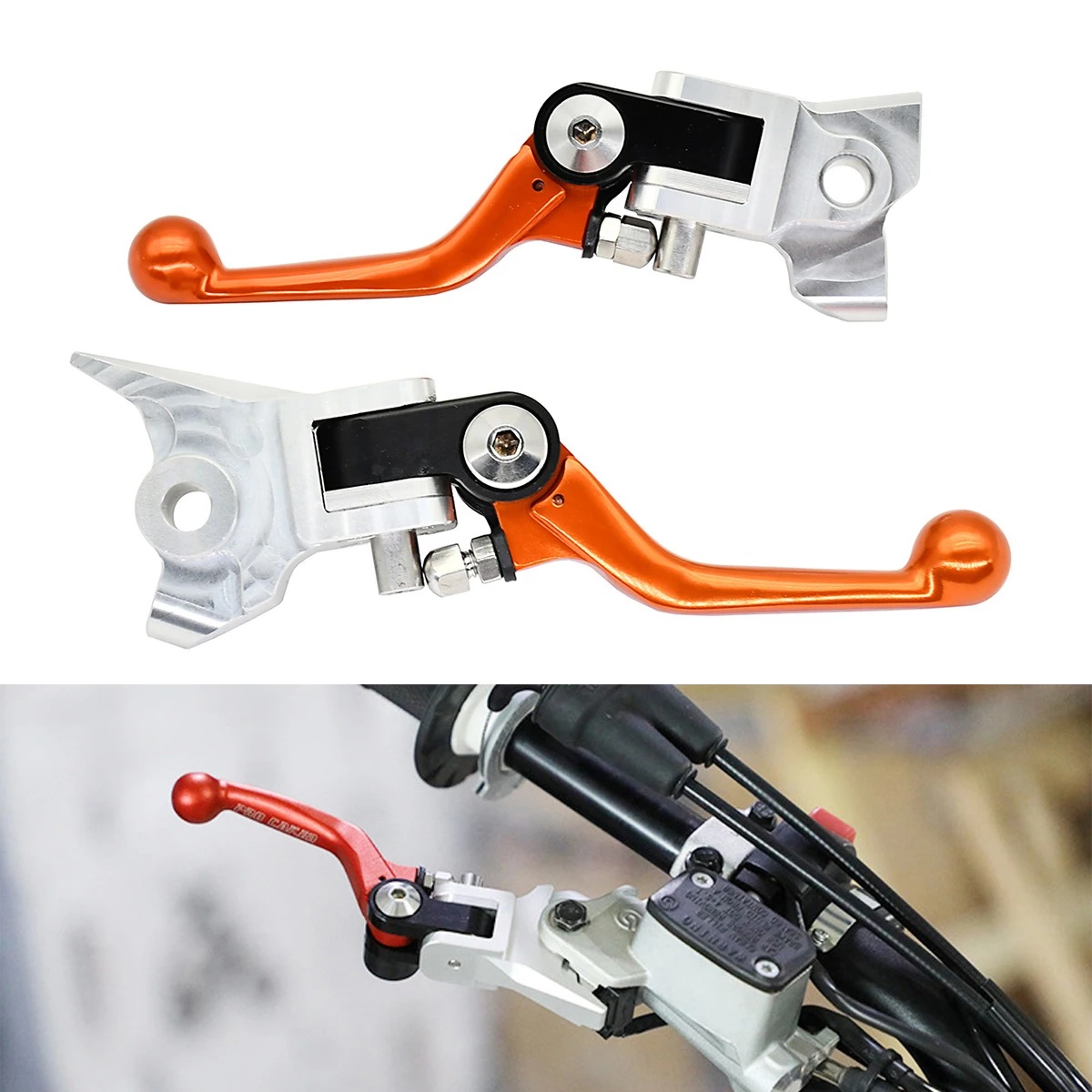 

Motorcycle 2023 CNC Clutch Brake Lever For KTM 125 150 250 300 350 450 500 EXC EXC-F SX SX-F XC XC-F XCF-W TPI 2014-2021 2022