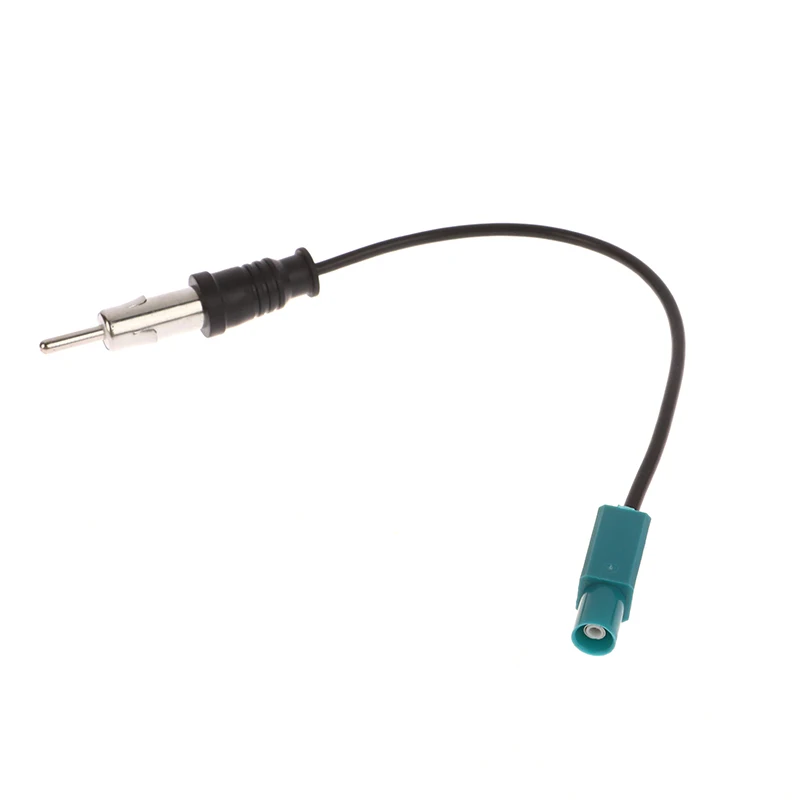 Universal Car FM Stereo Radio Antenna Adapters Cable Fakra Z Male To DIN Plug Converter Radio Auto Audio Aerial Cable Parts