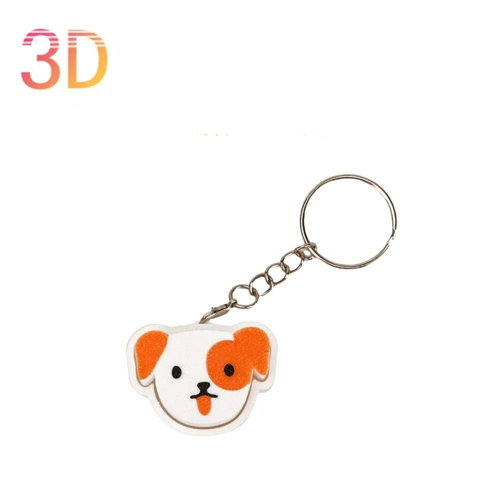 Hanging 3D Printing Fidget Portable Compact Size Keychain Pendant Lightweight Smooth Surface Cartoon Decor Office Use