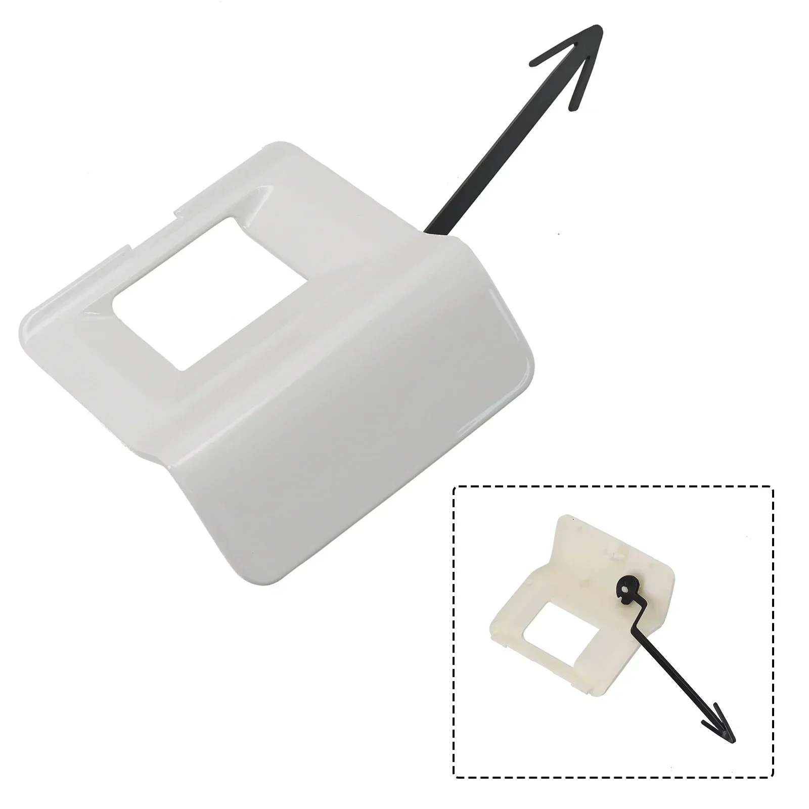 

1x Tailgate Spare Wheel Camera Cover For Toyota-Land For Cruiser Prado 150 Series 2009-2022 64772-60020 Car Accessories
