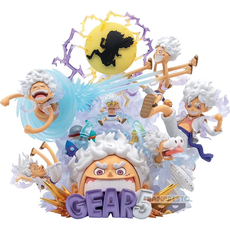 

Bandai Banpresto One Piece Monkey D Luffy Gear 5 Figure Wcf Premium Shfiguarts Special Collect Anime Peripheral For Anime Fans
