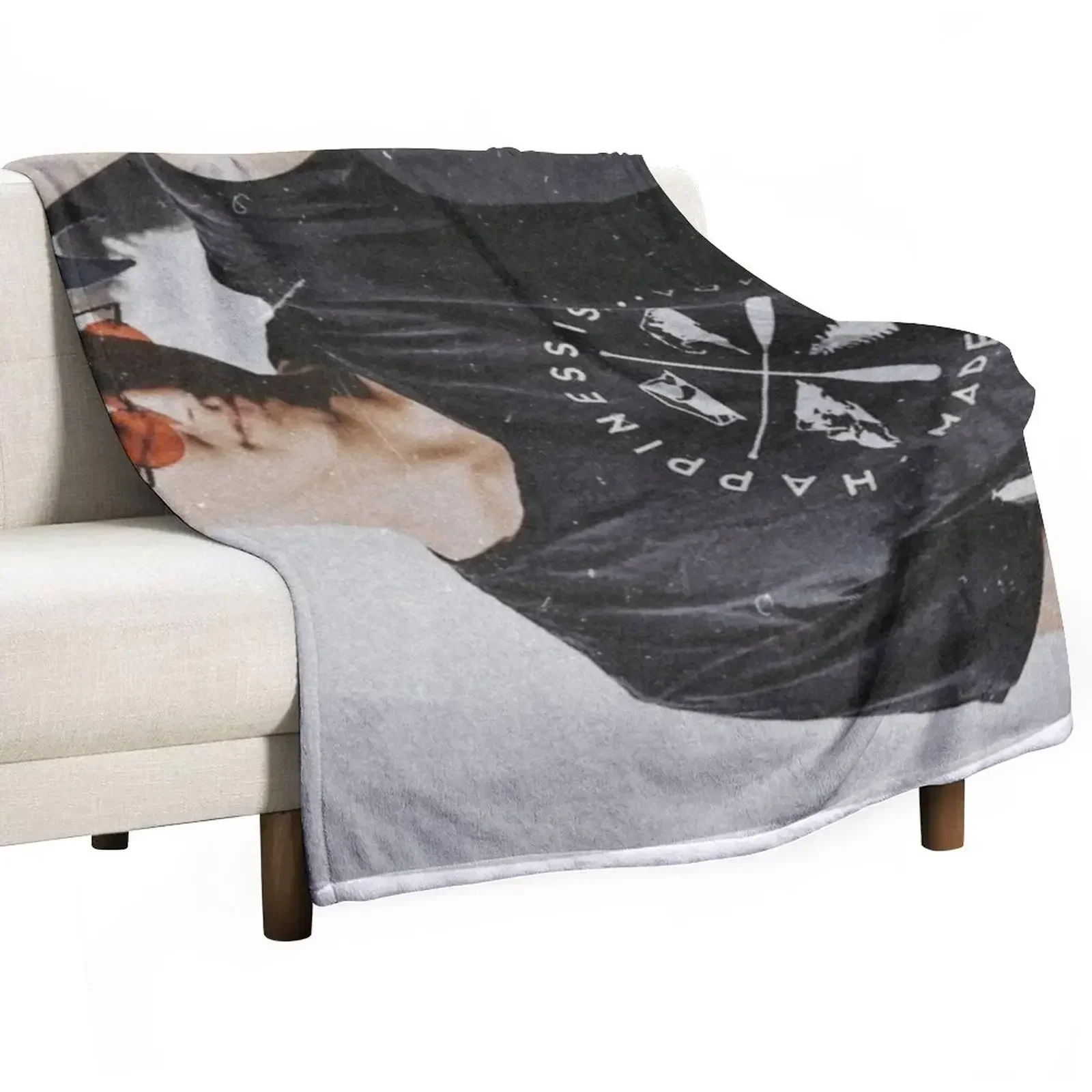 

Charlie Gillespie Throw Blanket Bed covers funny gift Blankets For Sofas cosplay anime Blankets