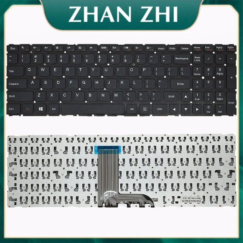 New laptop keyboard compatible for Lenovo 500s-15isk M51-80 flex3-15 700-17isk Xiaoxin700-15