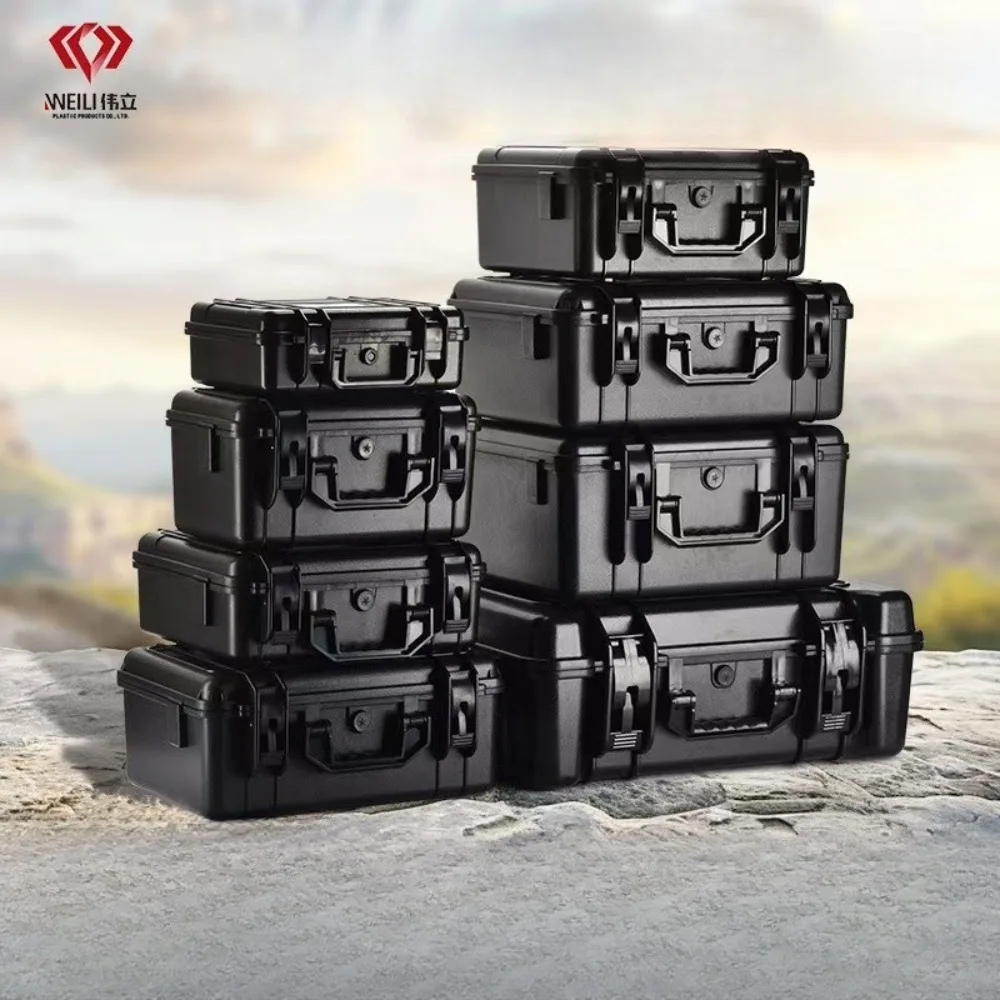 1pc waterdichte harde gereedschapskoffer WL-serie veiligheidsbeschermer organisator multifunctionele hardware gereedschapskist schokbestendige gereedschapsverpakking