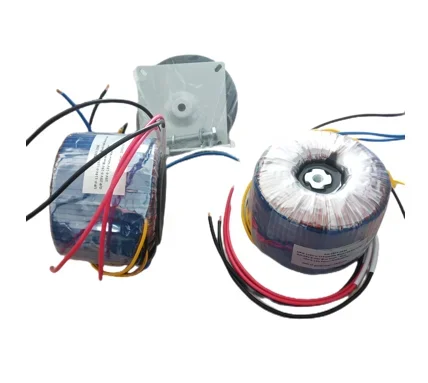 Chinese Manufacturer 220v 230v 240v 45 0 45 24-0-24 50 0 50v 24V 12V 50/60Hz Step Down Toroidal Transformer for Audio Amplifiers
