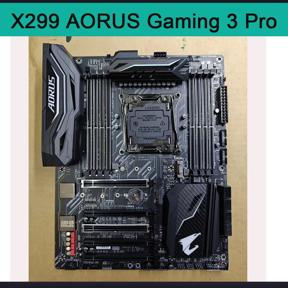 For Gigabyte LGA2066 Support Core X-Series Processors ATX 8*DDR4 256GB Motherboard X299 AORUS Gaming 3 Pro