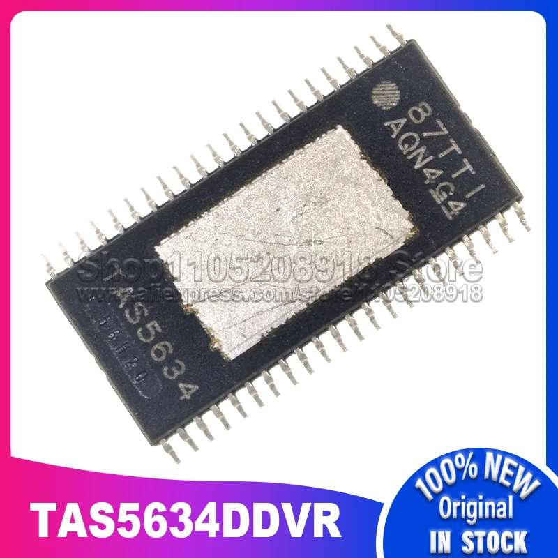 

5 шт./лот TAS5634DDVR TAS5634DDV TAS5634 HTSSOP44 100% новый оригинальный запас