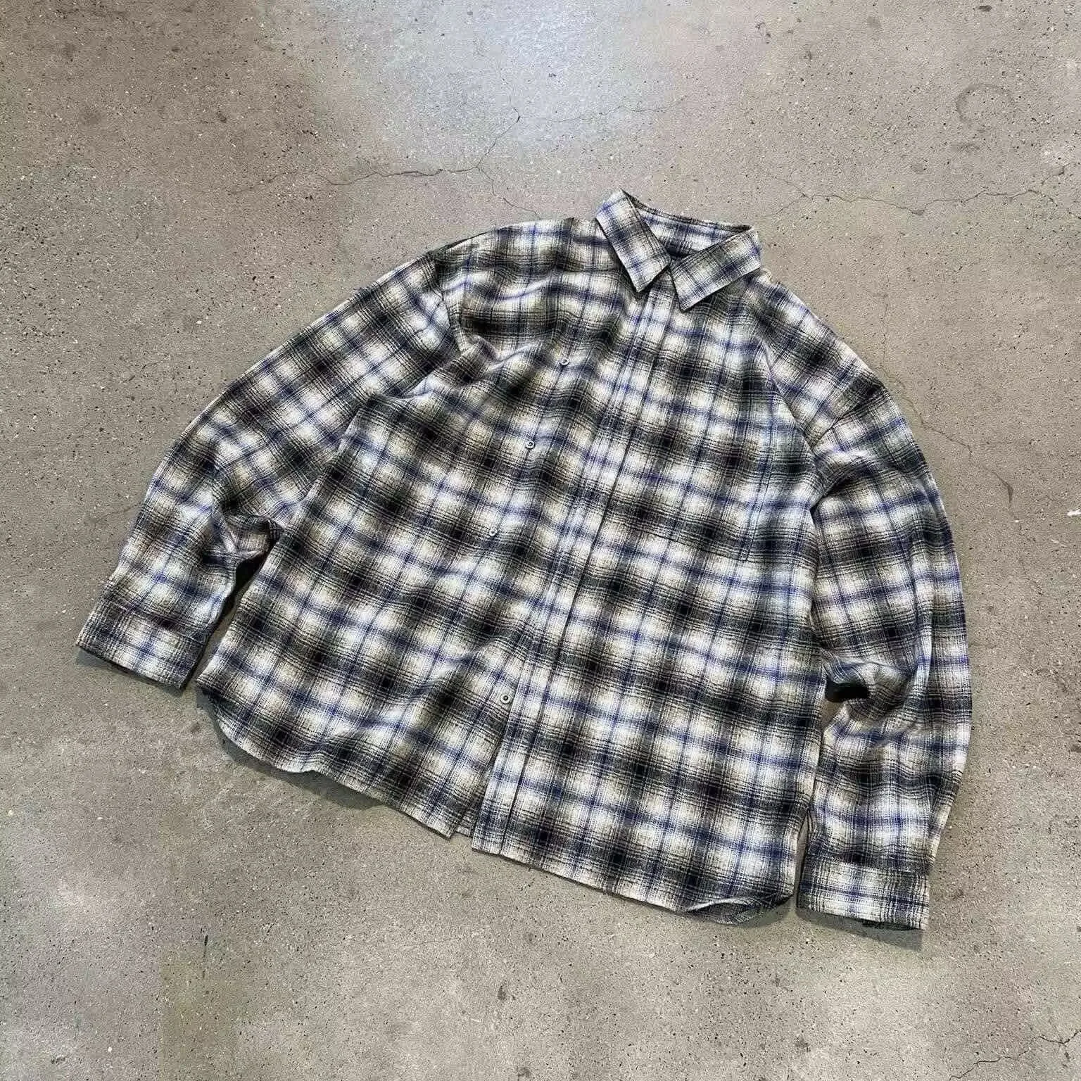 

Classic Plaid Long Sve Loose Fit irt y Sle Hidden Hills Chic Brand Stand Edition Summer 2024 ex