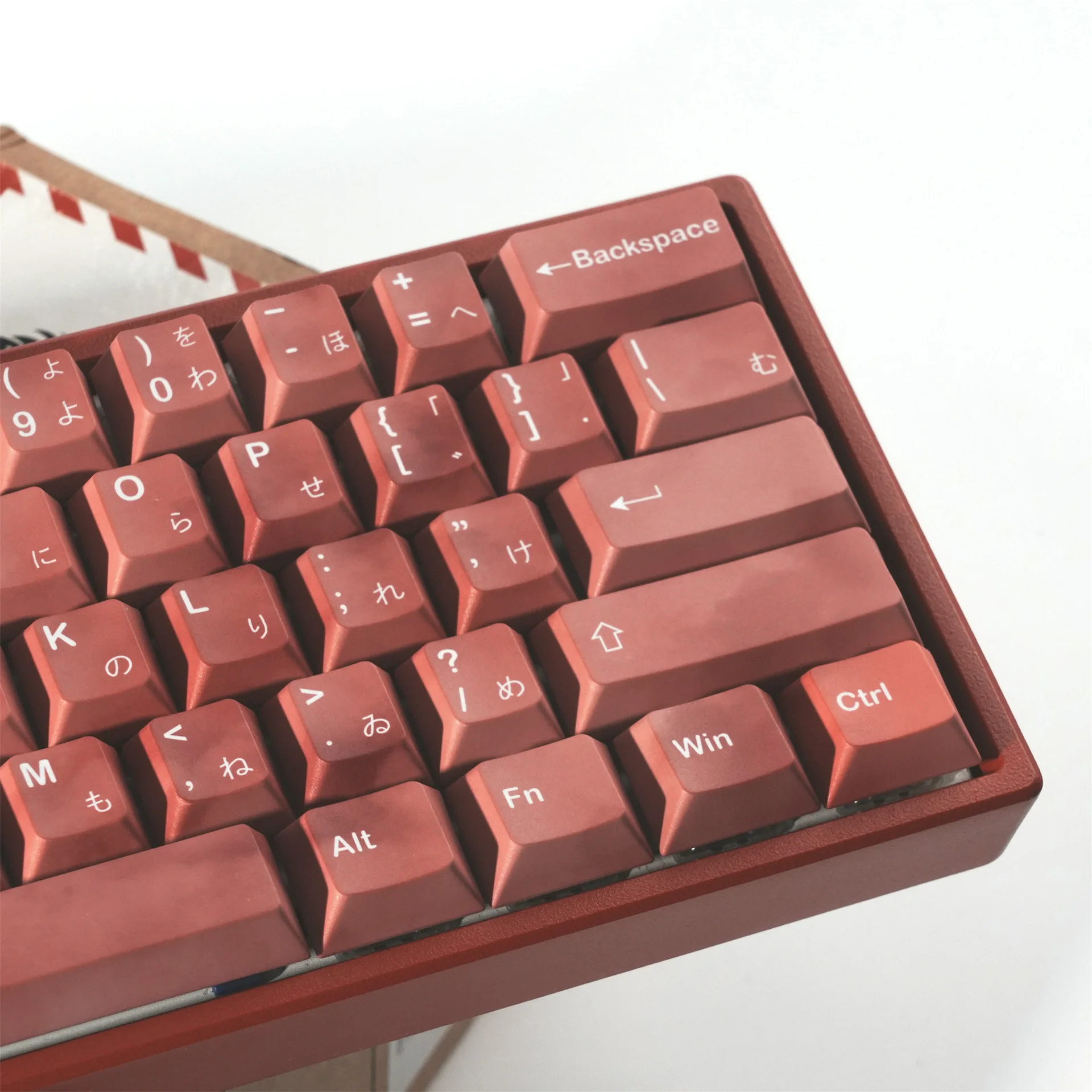 Wooting hot sublimation original PBT is engraving opaque theme keycaps personalized 134 keys