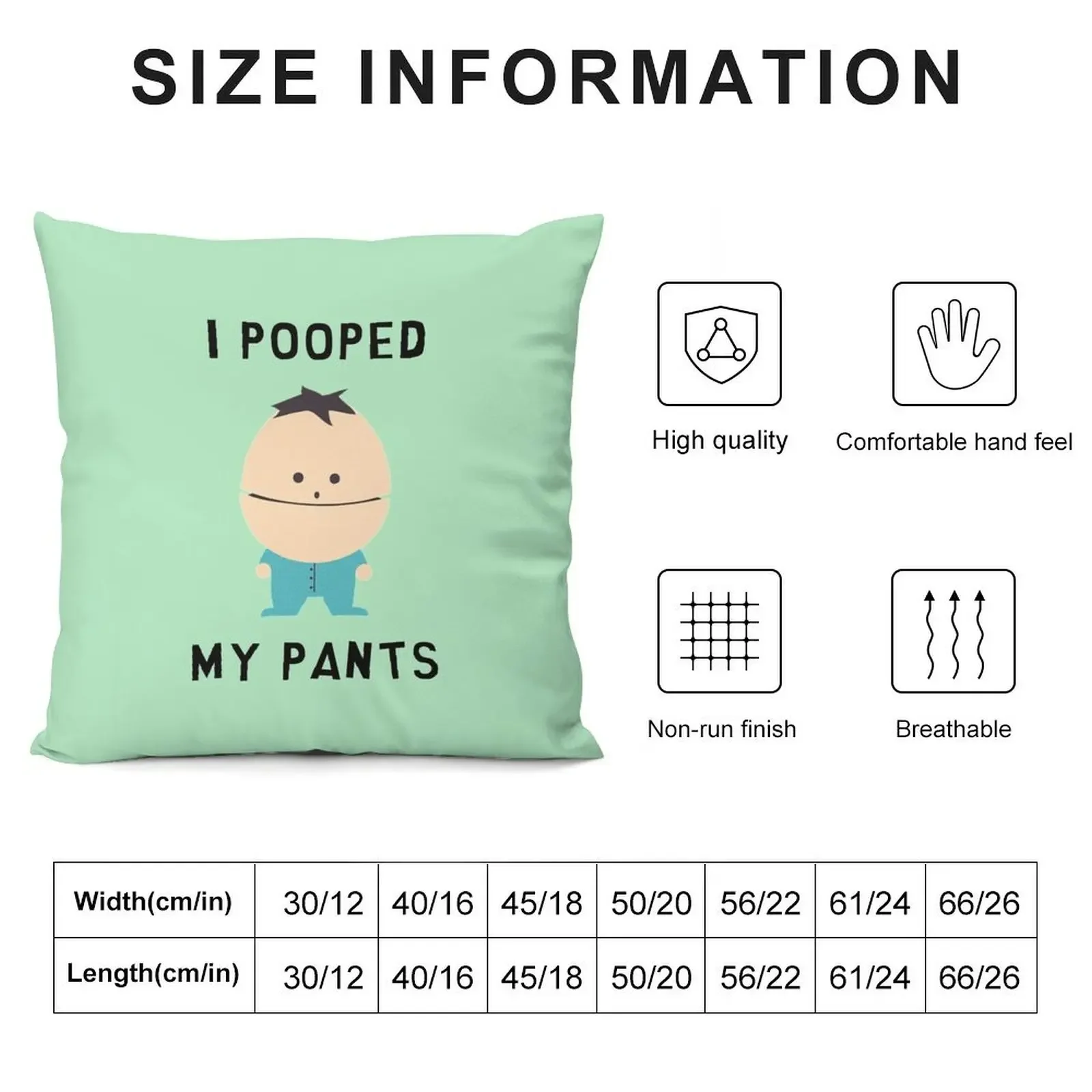 I pooped my pants Throw Pillow Luxury Sofa Cushions Cushion Cover For Sofa Cushion Cover pillow