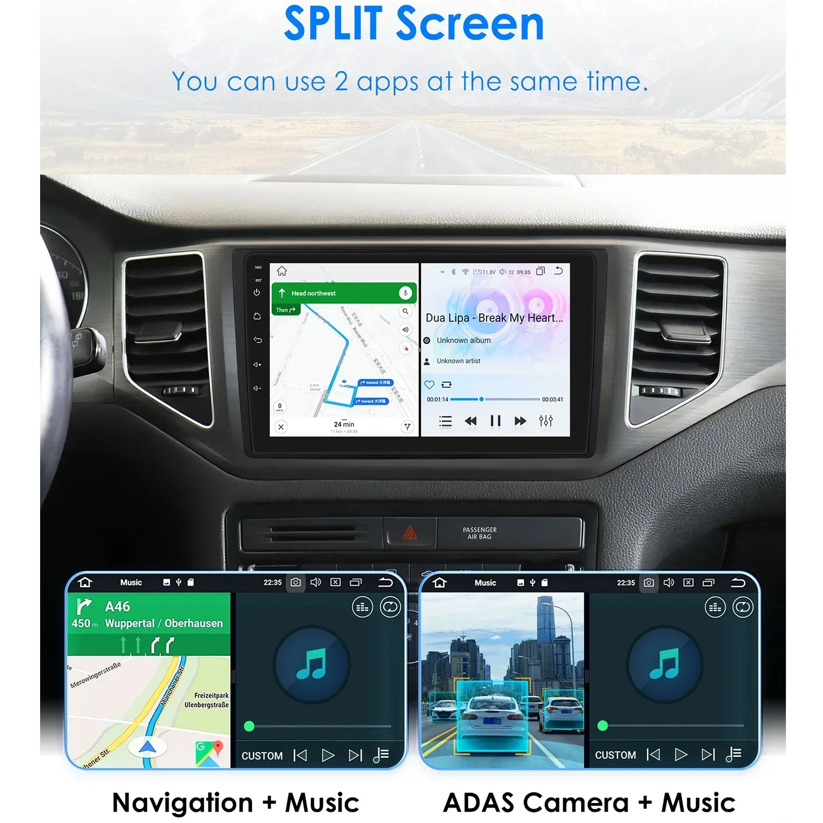 9 ''Tela QLED Carplay 4G 2Din Android13 Autoradio per VW MQB Polo Plus T-Cross Zoals T-Kruis T-Roc Tharu Sagitar Autoradio