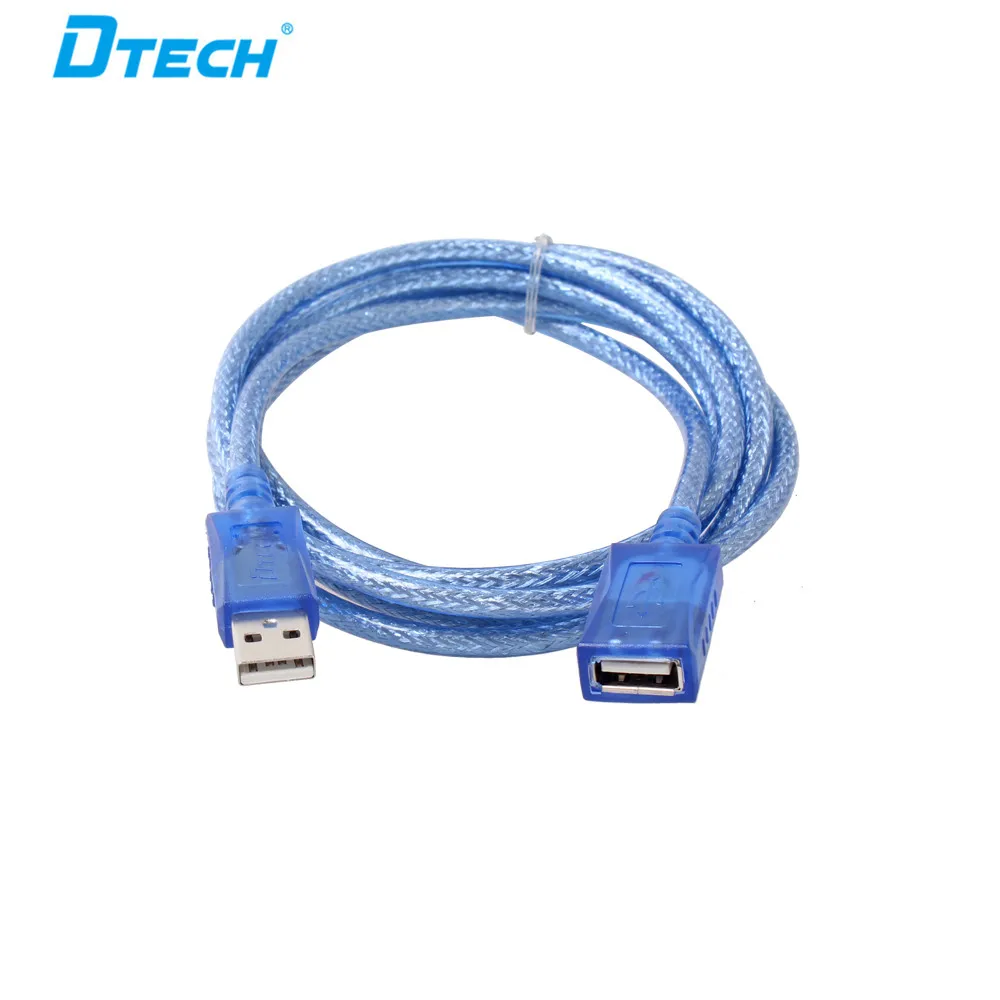 3PCS DTECH Best Price A Male-A Female Speed 1.8M 4k@60hz USB 2.0 AM-AF Cable For Computer Etc.