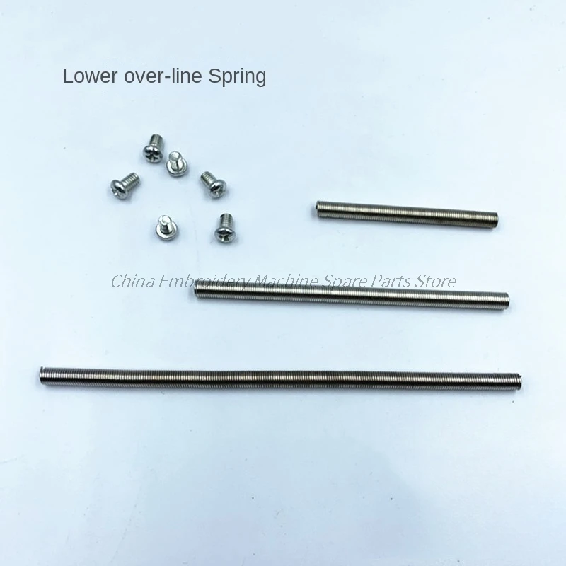 1PCS Lower Thread Spring 5.5cm 9cm 13cm Lock Lower Thread Spring Screw for 4 6 9 Needle Computer Embroidery Machine Accessories