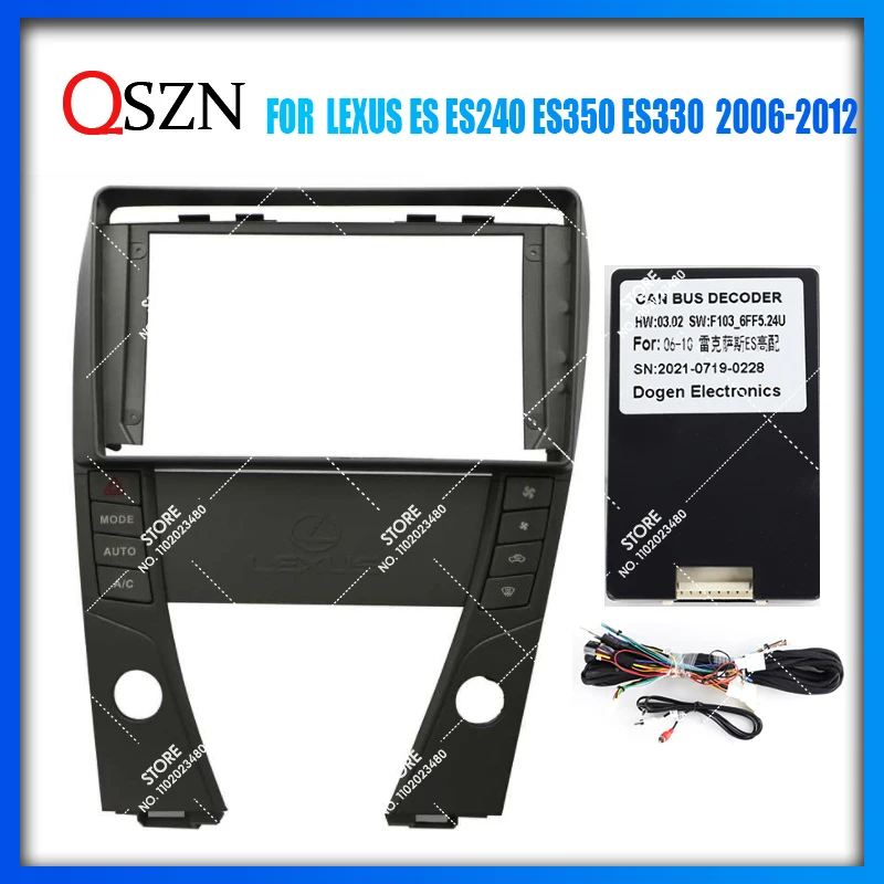 

Рамка Автомобильная QSZN для Lexus ES ES240, ES350, ES330, 2006-2012, 9 дюймов