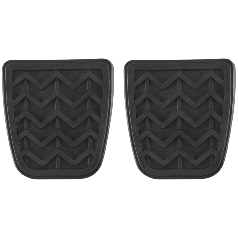 2PCS Clutch Brake Pedal Pad Rubber For Toyota Camry Hilux Vigo KUN 31321-52010,3132152010