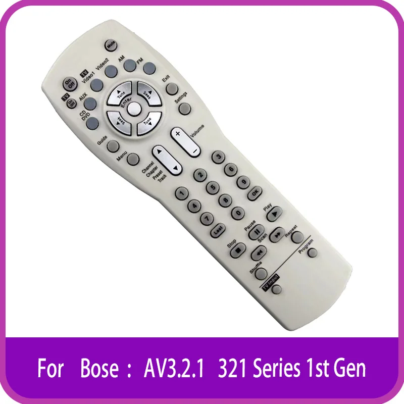 For Bose AV3-2-1 Series II Media Center AV321, Bose 321 Speaker System Subwoofer Series I-PS321 Remote Control  Replacement