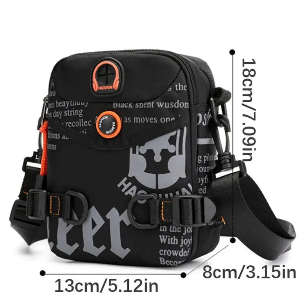 Men Small Shoulder Messenger Bag Fanny Waist Pack Fashion Waterproof Nylon Male Sling Cross Body Purse Bum Hip Belt Bag