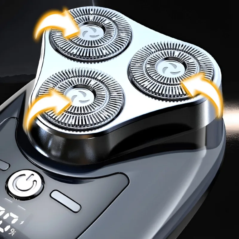 Portable Beard Razor Grind Mini Razor Car Convenient Compact Electric Razor Digital Beard Razor