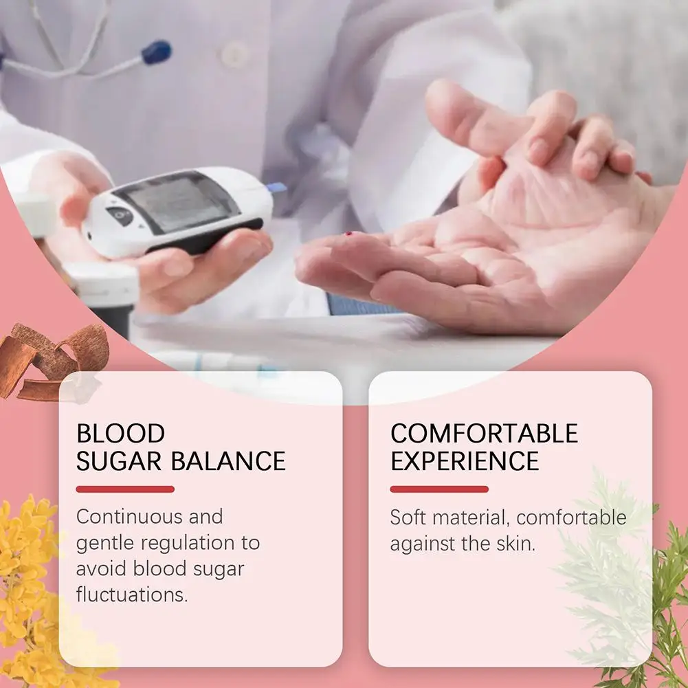 Lower Blood Sugar Balance Patch, Eficiente e Seguro, Conveniente e Fácil de Usar, Body Care Health