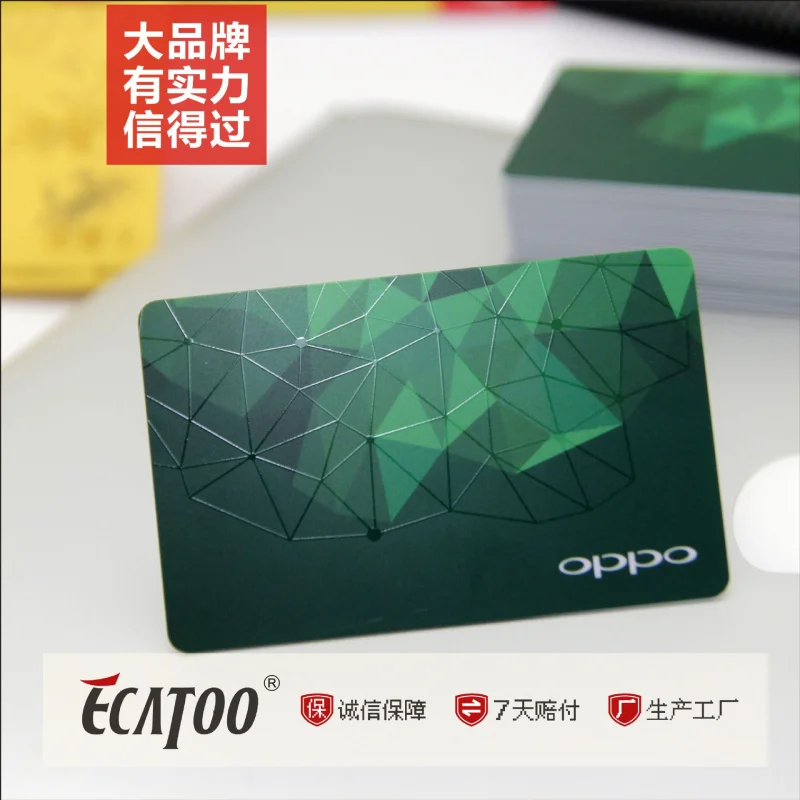 Customized. High-Definition Printing PVC High-End VIP Card Local Matte Surface Bar Code Membership Card