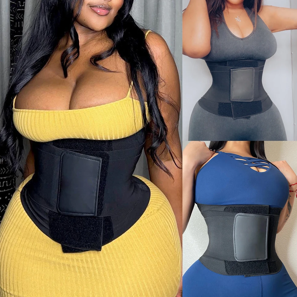 Waist Trainer Corset Body Shapewear Women Bandage Wrap Tummy Trimmer Fitness Girdle Slimming Modeling Strap Snatch Me Up Sports