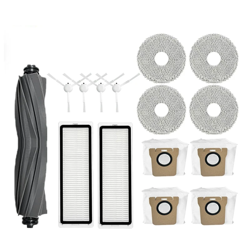 Robot Vacuum Main Side Brush Filter Mop pezzi di ricambio per Dreame L10S Ultra / S10 Pro per XIAOMI Mijia Omni 1S B101CN Robot X10 +