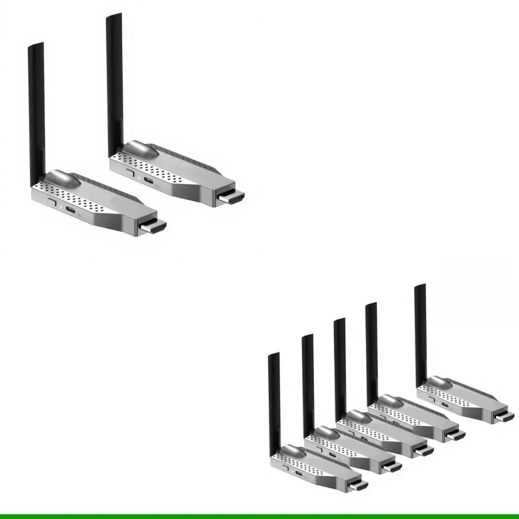 

Радиостанция U55C с автоматическим выравниванием обеспечивает непрерывное вещание на 100 м для отображения контента 720P