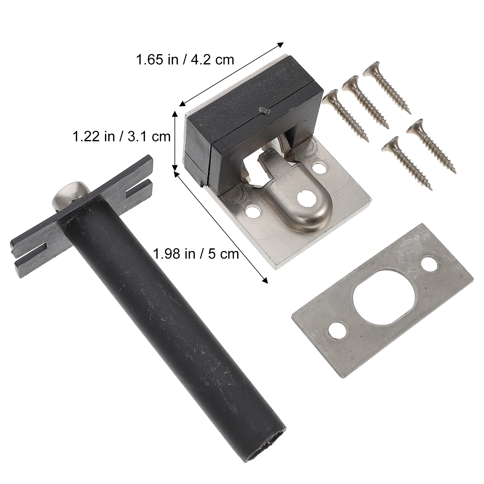 

Zinc Alloy Door Chain Lock Heavy Duty Safety Gate Hidden Anti Theft Sturdy Structure Simple Install Hotels Guesthouses Doors