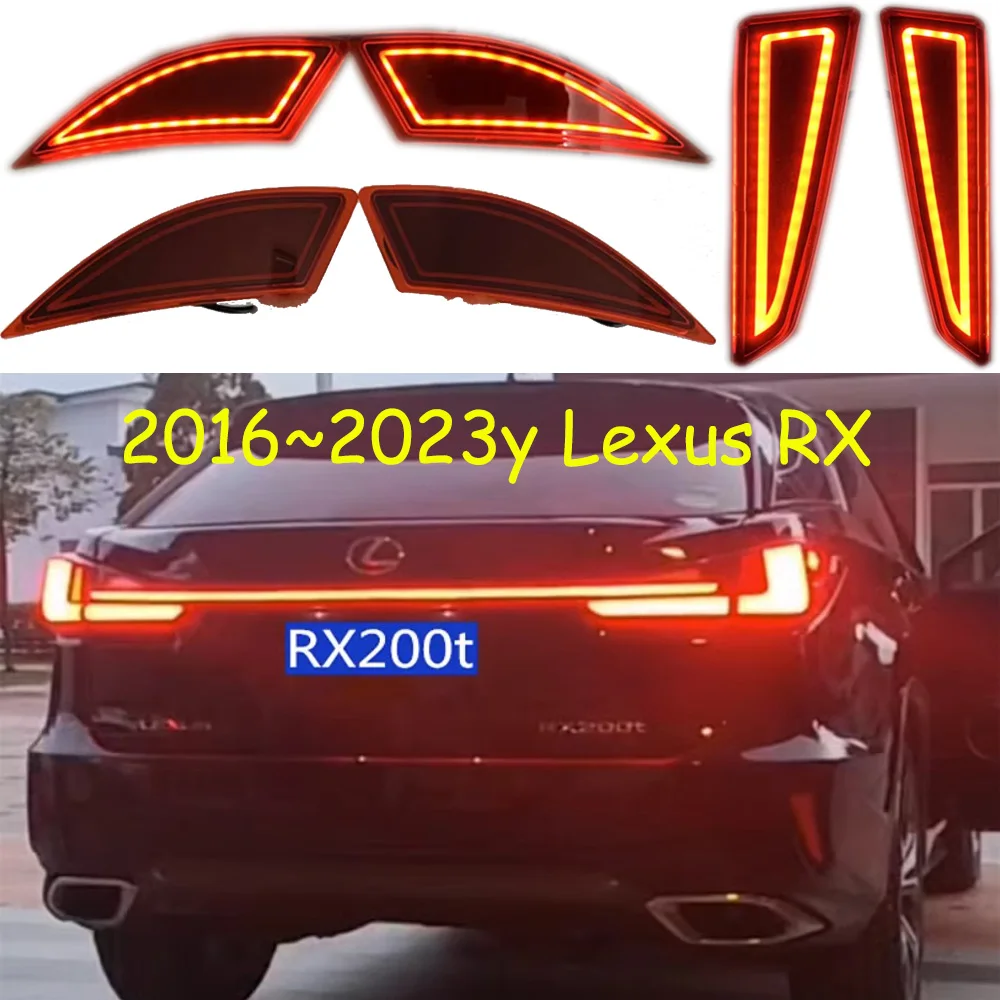 

car accessories bumper tail light for Lexus RX200T RX300 RX350 RX450H light taillight LED Reflector fog lamp2016~2019y