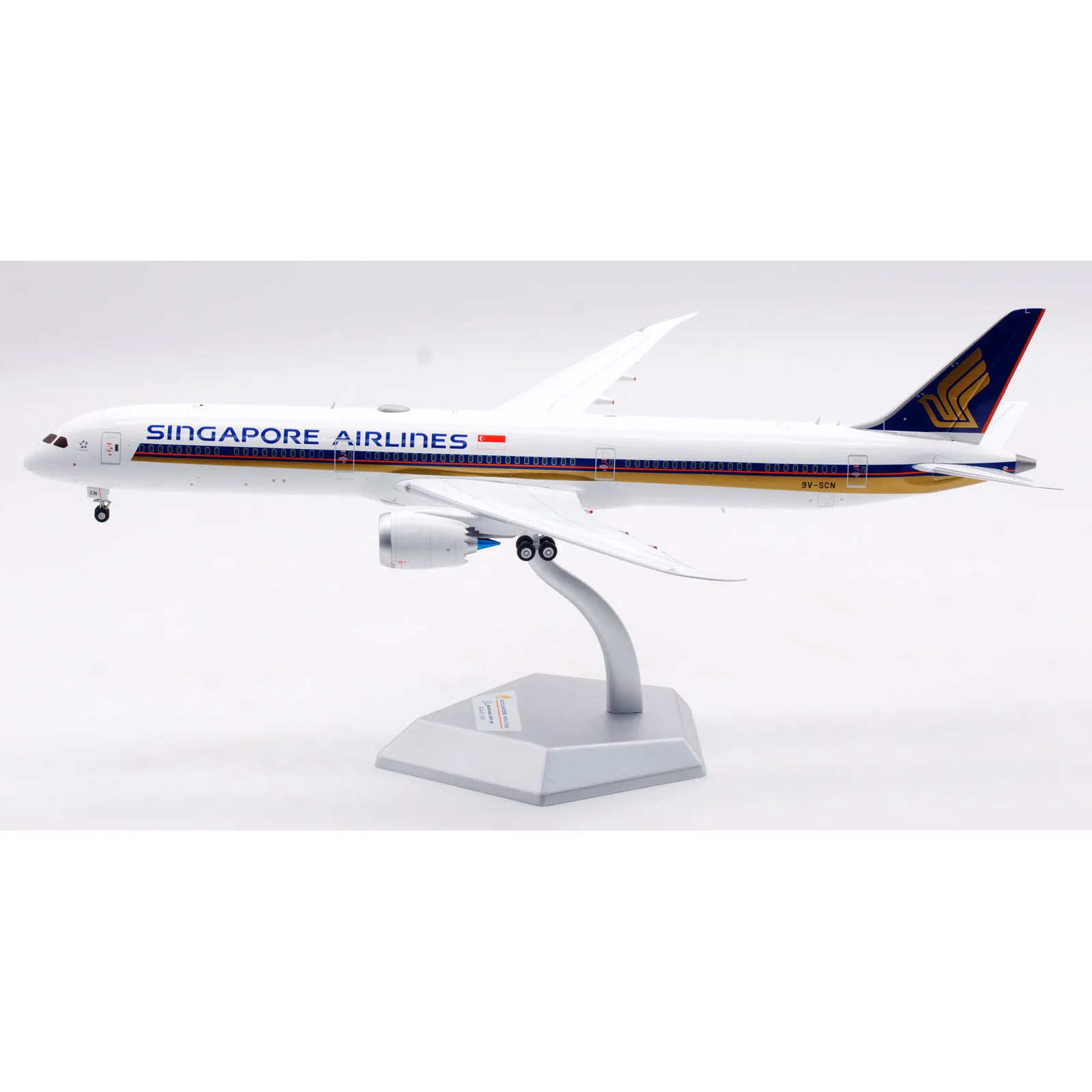 

L2038 Alloy Collectible Plane Gift SQ Wings 1:200 Singapore Airlines "StarAlliance" Boeing B787-10 Diecast Aircraft Model 9V-SCN