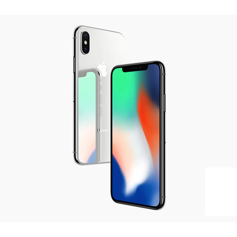 هاتف Apple iphone X 4g الذكي 5.8 بوصة 2436x1125 شاشة ROM 64GB 256GB 12MP كاميرا GPS جميع الألوان هاتف مستعمل