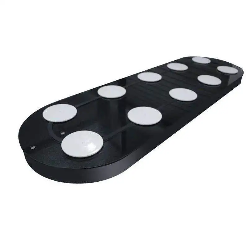 

Oval automatic rotating vegetable delivery device Rectangle dining table electric turntable Household simple and simple long