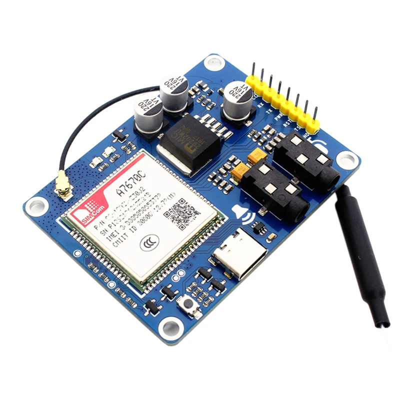 Scheda di sviluppo del nucleo del modulo SIMCOM A7670C LTE Cat1 compatibile con STM32 Raspberry Pie B1/B3/B5/B8/B34/B38/B39/B40/B41